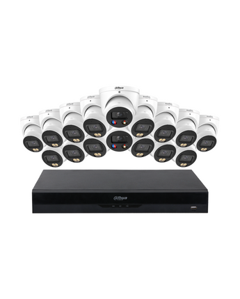 DAHUA 16 Channel 8MP TiOC 3.0 5MP WizColor Security System