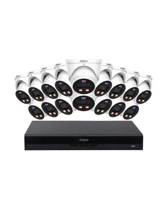 DAHUA 16 Camera 8MP 4K TiOC 3.0 Pro Security Surveillance Bundle