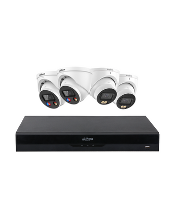DAHUA 8MP TiOC 3.0 5MP WizColor Security Kit AI NVR