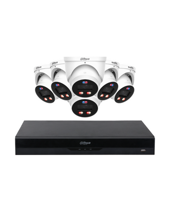 DAHUA 8MP 4K TiOC 3.0 Pro Kit with 8CH WizSense AI NVR