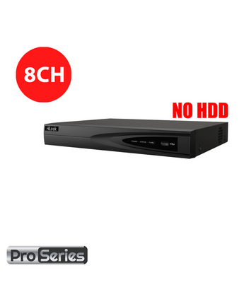 HILOOK 8-Channel PoE 4K Network Video Recorder NVR-108MH-K/8P