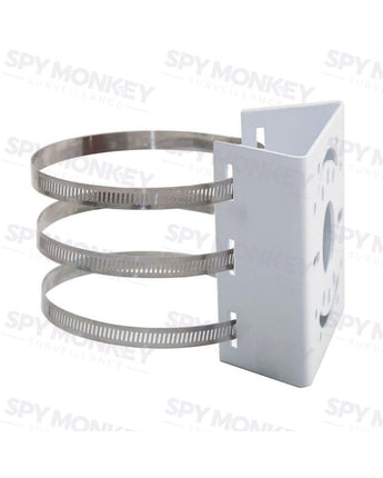 UNIVIEW Pole Mount Adapter Bracket 136mm Galvanised Sheet Outdoor TR-UP06-IN