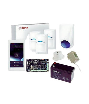 BOSCH 3000 Series Alarm Kit with 5 Inch Keypad, 3 x BOSCH Gen2 PIR Pet-Friendly Motion Detectors and Accessories - VIRTUS ELECTRONICS