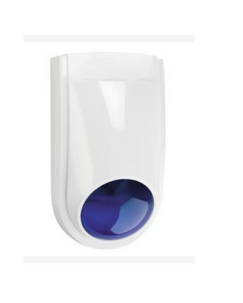 BOSCH Slimline Combo Siren And Blue Strobe Light With Eol Resistor And Tamper WP06