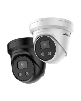 HIKVISION 6MP AcuSense 23 Series EXIR Fixed Turret BLACK Camera DS-2CD2366G2-IU-2.8mm - VIRTUS ELECTRONICS