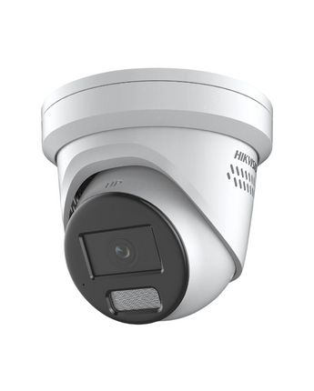 HIKVISION 6 MP Smart Hybrid Light with ColorVu Fixed Turret Network Camera DS-2CD2367G2H-LISU/SL (White/Black) - VIRTUS ELECTRONICS