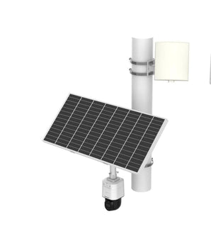 HIKVISION DS-2XS3Q47G1-LDWH-C18S40 4MP ColorVu Solar-Powered PTZ Camera, 2.8mm, Wi-Fi, IP65