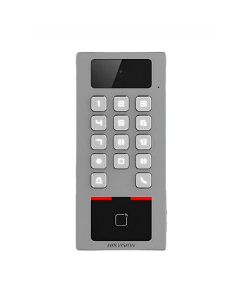 HIKVISION Access Control Terminal Keypad with Camera Intercom DS-K1T502DBWX-C - VIRTUS ELECTRONICS