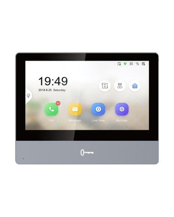 HIKVISION DS-KH8350-WTE1 7 Inch Colour Indoor Monitor, IP Intercom Gen 2, Wi-Fi, PoE, Reddot Award (KH8)