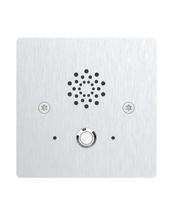 AKUVOX E20S 316 Stainless Steel 1 Button Panic Flush Mount Indoor Emergency Intercom E20S