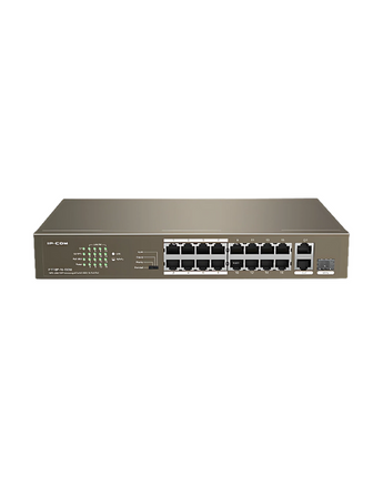 IP-COM 16FE+2GE/1SFP 16-Port PoE Unmanaged Switch F1118P-16-150W - VIRTUS ELECTRONICS