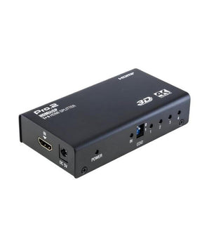 Pro2 4 Way HDMI Splitter Distributor 1 in 4 Out Booster 3D, 4K, 2K, FHD 1080p HDMI4SP - VIRTUS ELECTRONICS