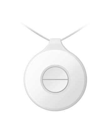 HIKVISION DS-PDEBP2-EG2-WB AX Pro Dual Button Wireless Portable Emergency Panic Alarm White
