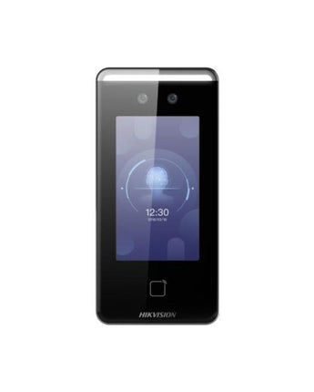 HIKVISION Value Series Face Access Terminal, Deep Learning Algorithm, 4.3" Capacitive Touch Screen, 2MP Wide-Angle Dual-lens AXS-K1T341CMW