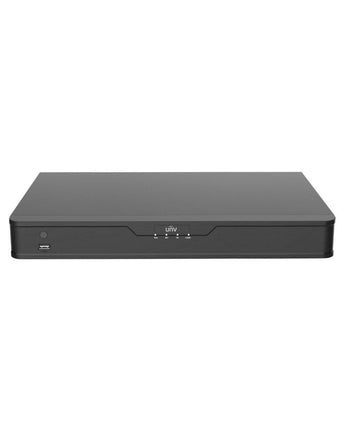 UNIVIEW 16 Channel 8MP (4K) POE Network Video Recorder 16 SATA HDD Up to 10TB NVR302-16S-P16