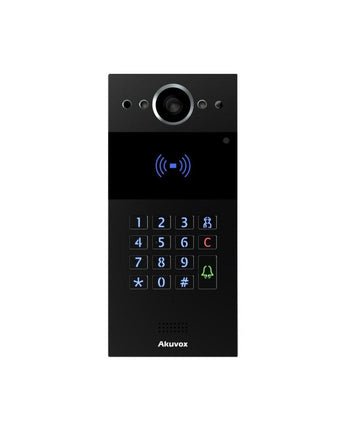 AKUVOX R20K Keypad IP Video Door Phone Intercom Black