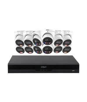 DAHUA 6MP TiOC 3.0 Active Deterrence Security Kit 16CH NVR