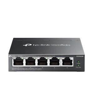 TP-LINK OMADA 5-Port Gigabit Easy Managed Switch with 4-Port PoE+ ES205GP