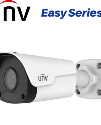 UNIVIEW Easy Series 5MP Mini Bullet Network Camera 4.0mm Fixed Lens IP67 IPC2125LR3-PF40M-D