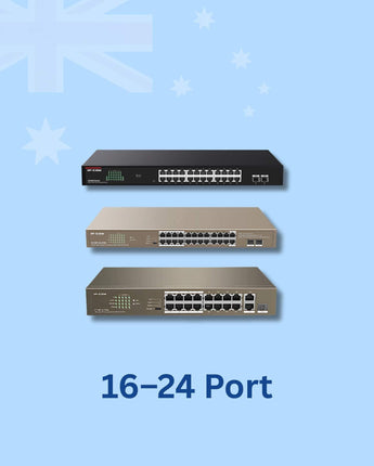 16-24 Port PoE Switches
