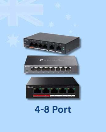 4-8 Port PoE Switches