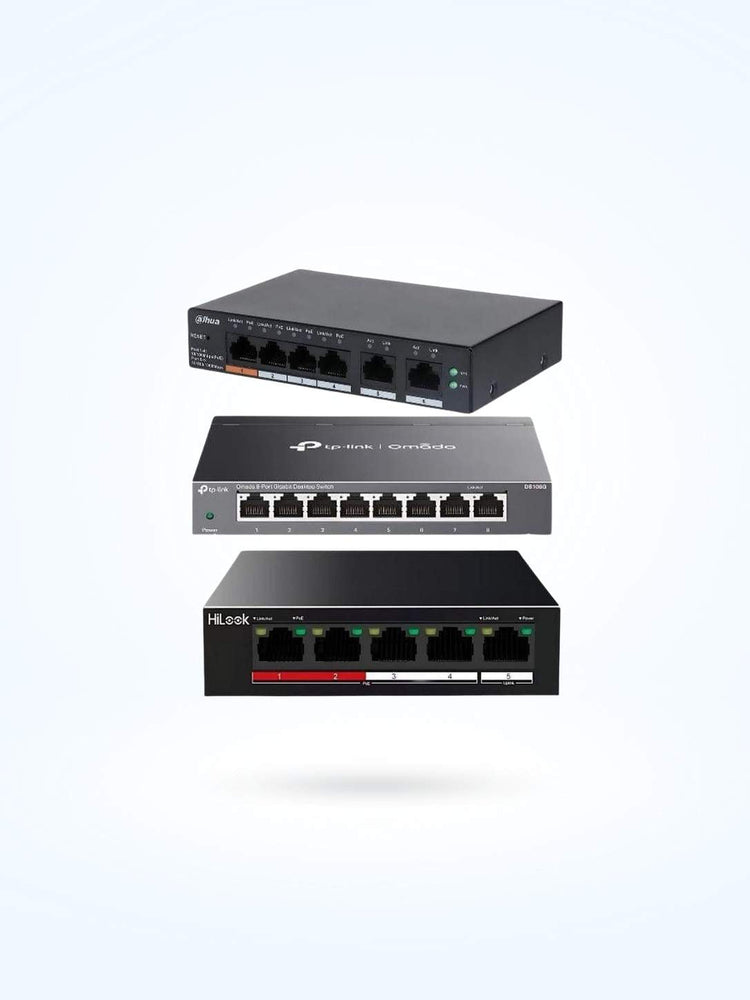 4-8 Port PoE Switches