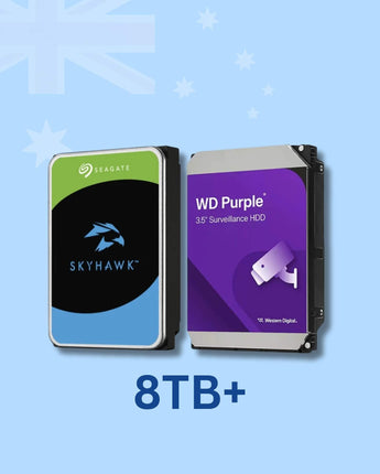 8TB+ Hard Drives