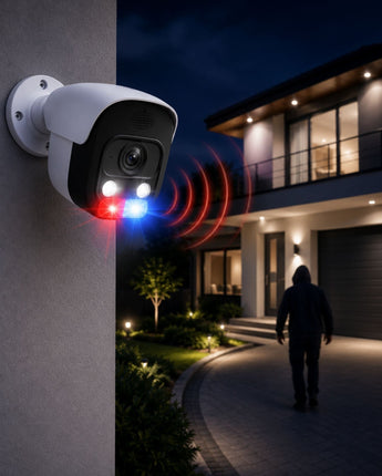 Strobe & Audio Deterrence