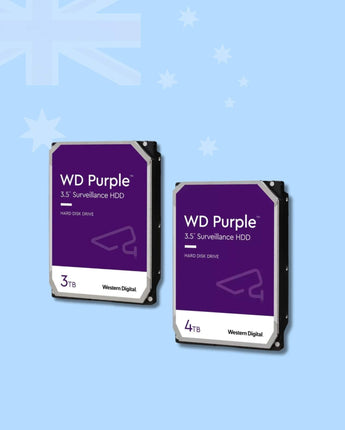 WD Purple 3TB-4TB