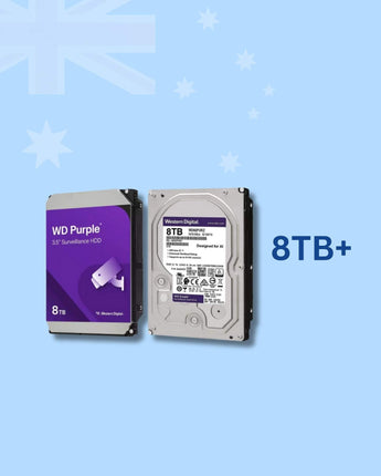 WD Purple Pro 8TB+