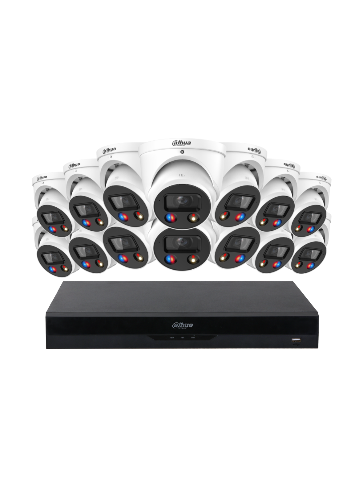 DAHUA 6MP TiOC 3.0 Active Deterrence Security Kit 16CH NVR