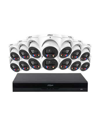DAHUA 6MP TiOC 3.0 Active Deterrence Security Kit 16CH NVR