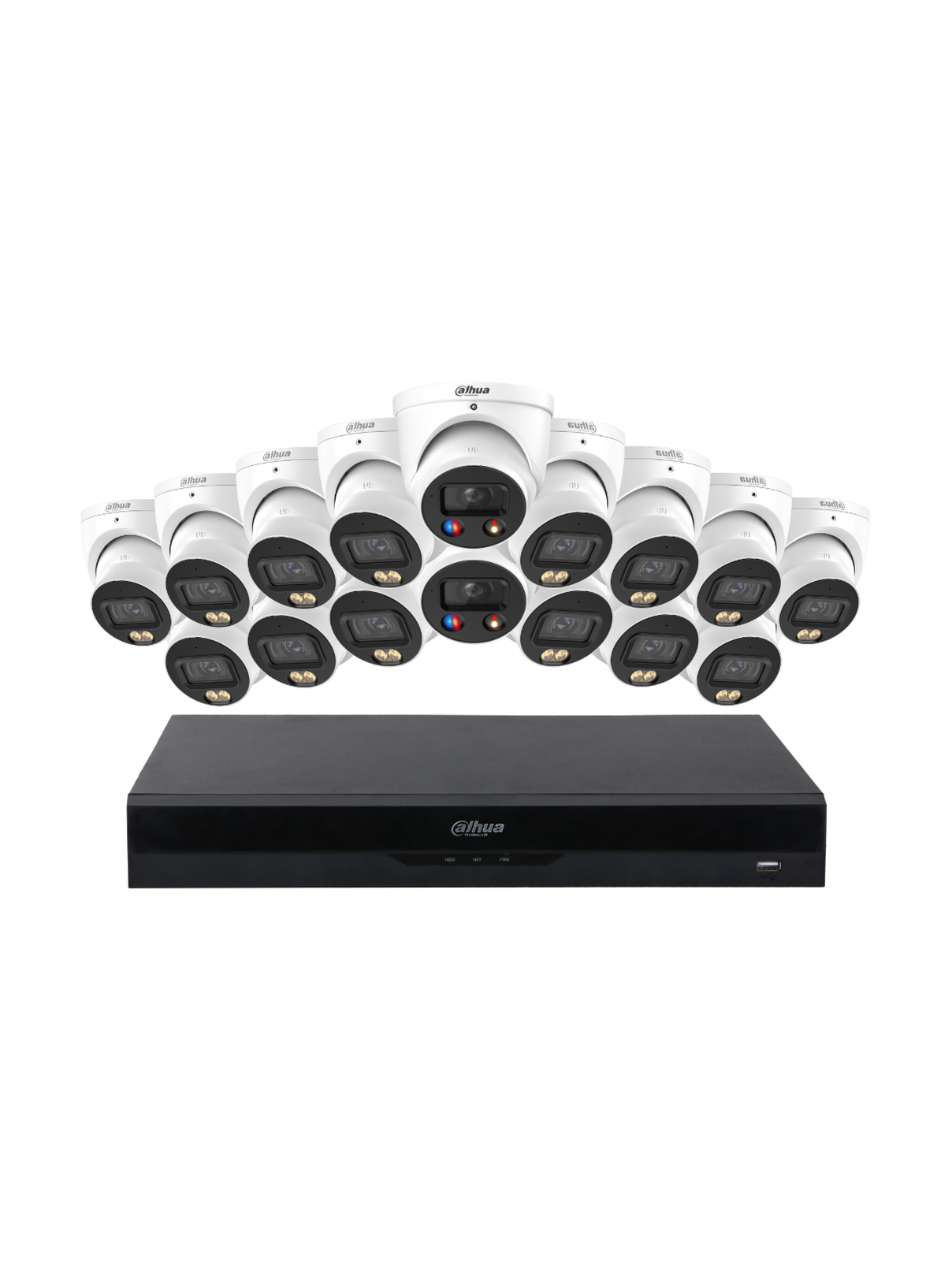 DAHUA 16 Channel 8MP TiOC 3.0 5MP WizColor Security System