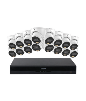 DAHUA 5MP WizColor 16 Channel Turret Kit SMD 4.0 AI