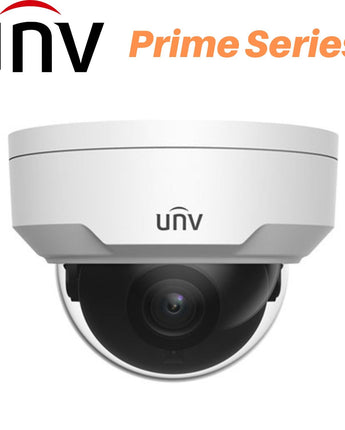 UNIVIEW Prime-I 4MP 2.8mm Fixed Dome Network Camera IPC324SR3-DVPF28-F