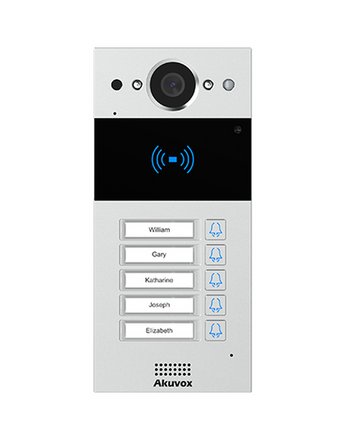 AKUVOX R20BX5 SIP Smart Intercom with Five Buttons R20BX5