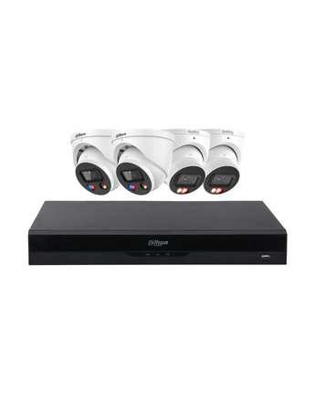 DAHUA 6MP TiOC 3.0 Active Deterrence Strobe Light Siren