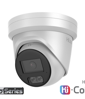 HILOOK IPC-T581H-MU(2.8mm) 8MP 2.8mm Fixed Lens Turret Network Camera with Built-in Microphone
