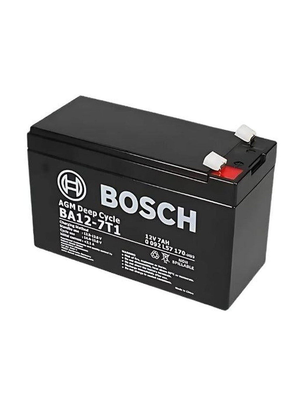 BOSCH backup battery solution panels AUS 12V 7AH