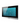 Sleek Akuvox C313W-2 7" SIP indoor monitor with black screen and silver trim, displaying smart home controls.