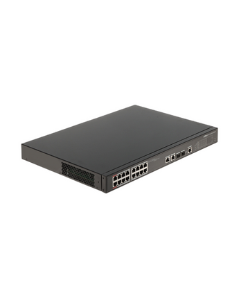 DAHUA 16-port 100 Mbps + 2-port Gigabit Managed PoE Switch DH-PFS4218-16ET-190 - VIRTUS ELECTRONICS