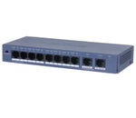 DAHUA DH-S3010-8ET2GT-90 10-Port 8 PoE 2 Gigabit Uplink 90W Unmanaged PoE Switch – view 2