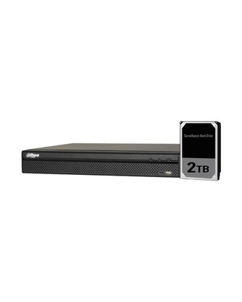DAHUA DH-XVR5108HS-4KL-I3-S2-2TB 8CH 4K Penta-brid XVR 2TB HDD