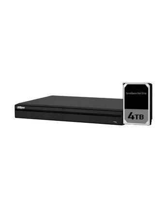 DAHUA 8 Channel XVR 4K Recording 4TB HDD Penta-brid Recorder