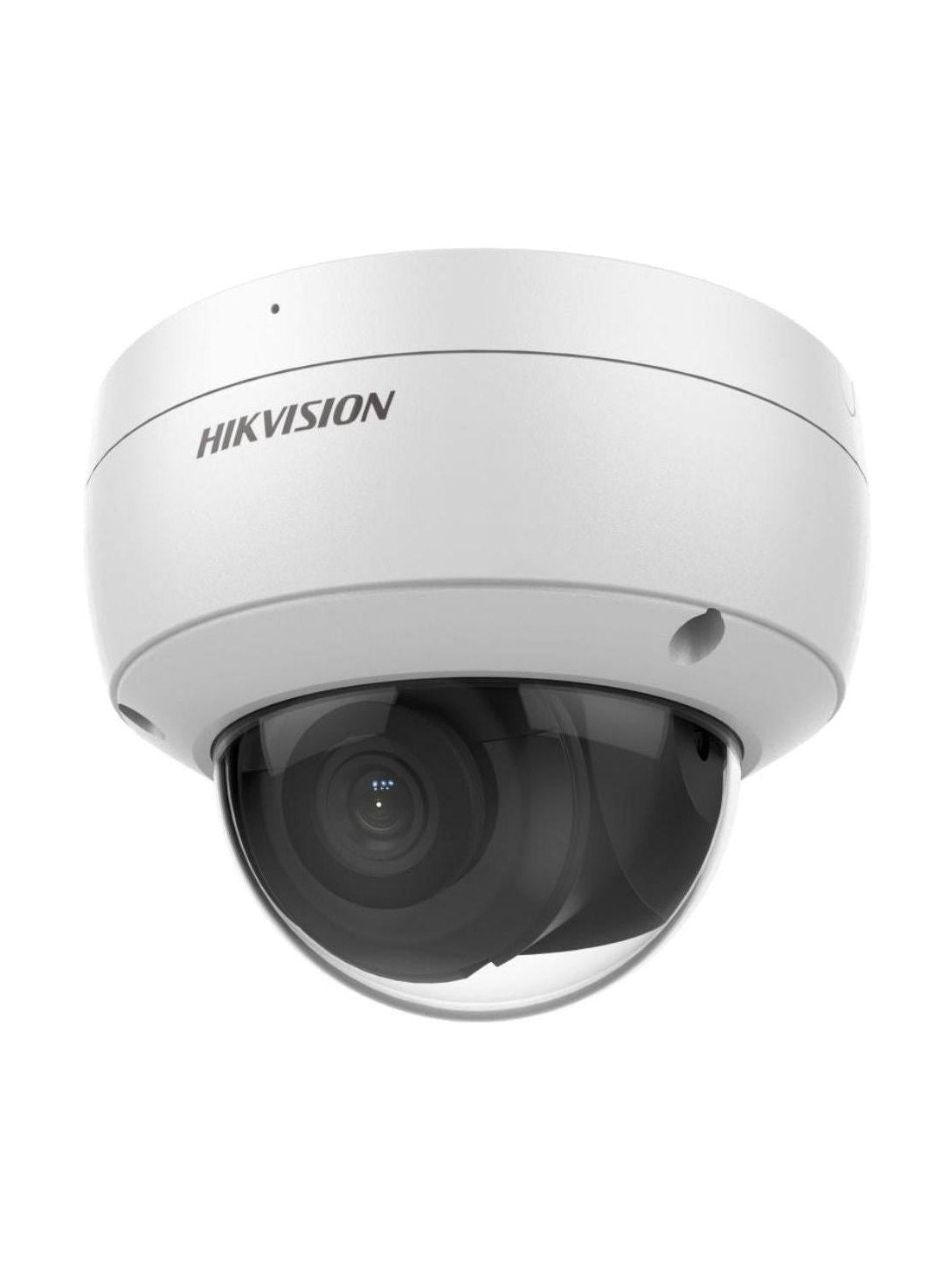 HIKVISION AcuSense 6MP 4mm 30m IR Built-in Mic IK10 White Dome Network Camera DS-2CD2166G2-ISU