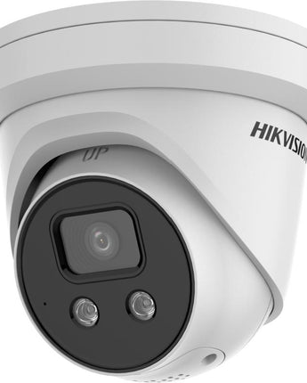HIKVISION DS-2CD2386G2-ISU/SL 4K AcuSense Strobe Light and Audible Warning Fixed Turret Network Camera - view 1