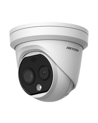 HIKVISION DS-2TD1228-7/QA Bi-Spectrum Turret Camera 2MP Thermal 7mm Lens Fire Prevention