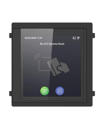 HIKVISION DS-KD-TDM 4 Inch Touchscreen Display Module with Keypad and Mifare Reader IP65 IK8