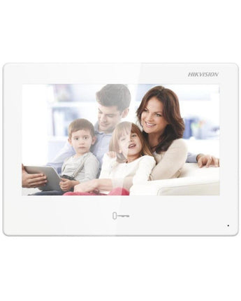 HIKVISION DS-KH9310-WTE1 7 Inch Android Indoor Monitor, IP Intercom Gen 2, AX PRO Integration, Wi-Fi, PoE, White