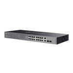 TP-LINK ES220GMP 20-Port Gigabit 16-Port PoE+ Easy Managed Switch – view 3